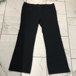 BetaBrand Striped Yoga Dress Pant